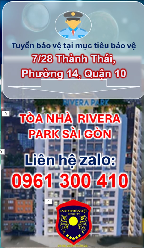 tUYỂN DỤNG BẢO VỆ QUẬN 10